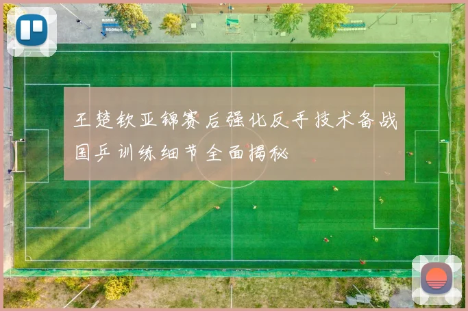 王楚钦亚锦赛后强化反手技术备战国乒训练细节全面揭秘