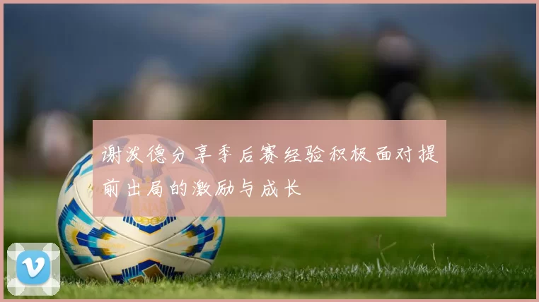 谢泼德分享季后赛经验积极面对提前出局的激励与成长